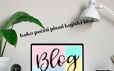 Kako početi pisati knjiški blog